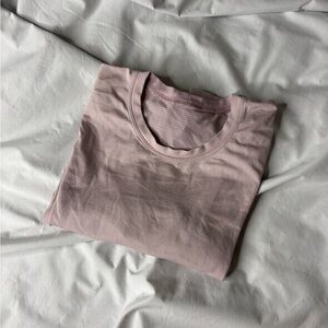 Lululemon Swiftly Long Sleeve Light Pink